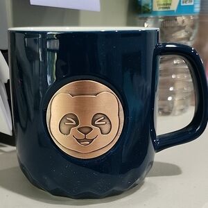 Navy Blue Panda Mug